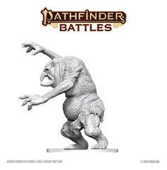 Pathfinder Battles Deep Cuts Unpainted Miniature Forest Troll 15 cm 0634482908709