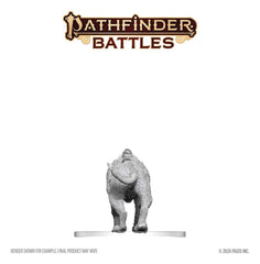 Pathfinder Battles Deep Cuts Unpainted Miniature Hyaenodon 13 cm 0634482908716