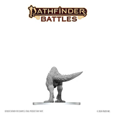 Pathfinder Battles Deep Cuts Unpainted Miniature Pachycephalosaurus 13 cm 0634482908730