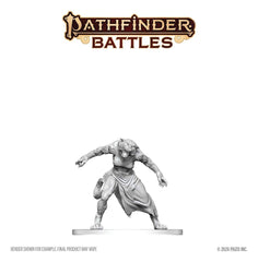 Pathfinder Battles Deep Cuts Unpainted Miniature Weretiger 13 cm 0634482908747