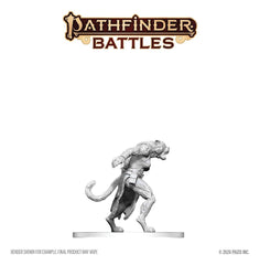 Pathfinder Battles Deep Cuts Unpainted Miniature Weretiger 13 cm 0634482908747