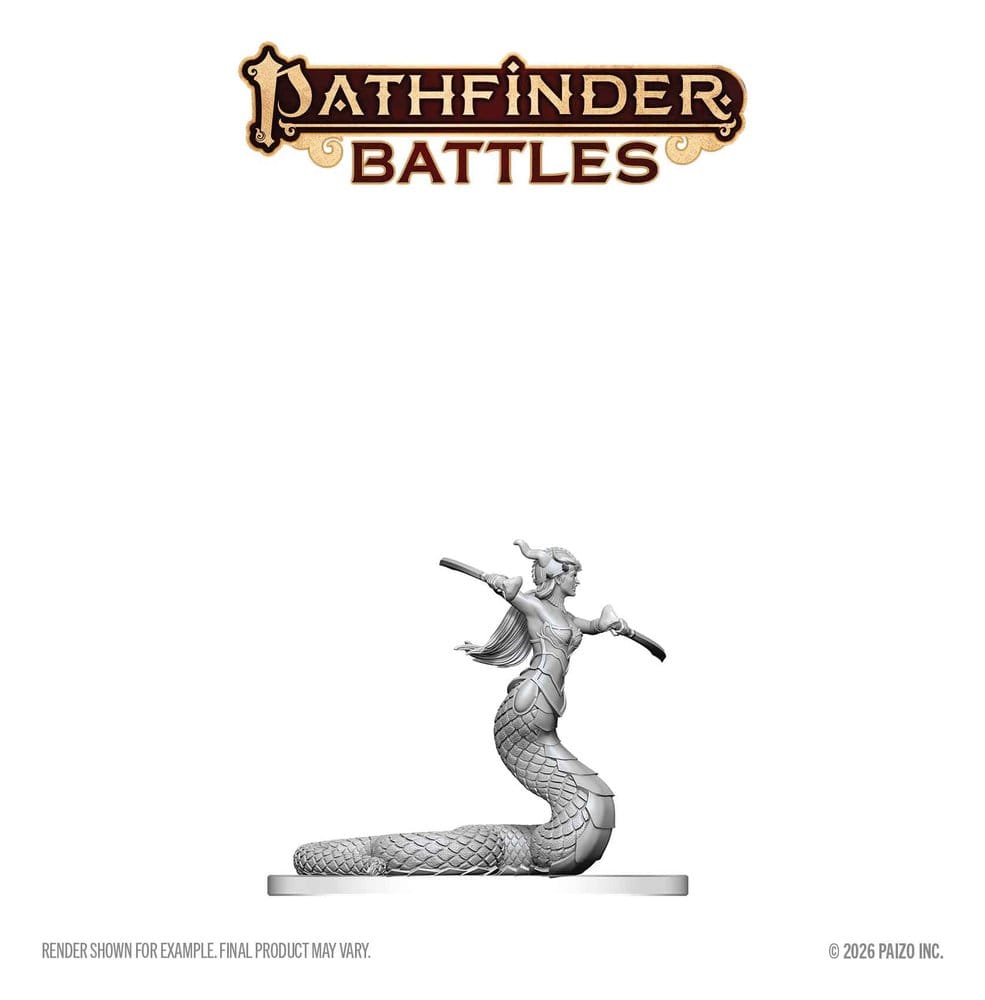 Pathfinder Battles Deep Cuts Unpainted Miniature Lamia Matriarch 13 cm 0634482908754