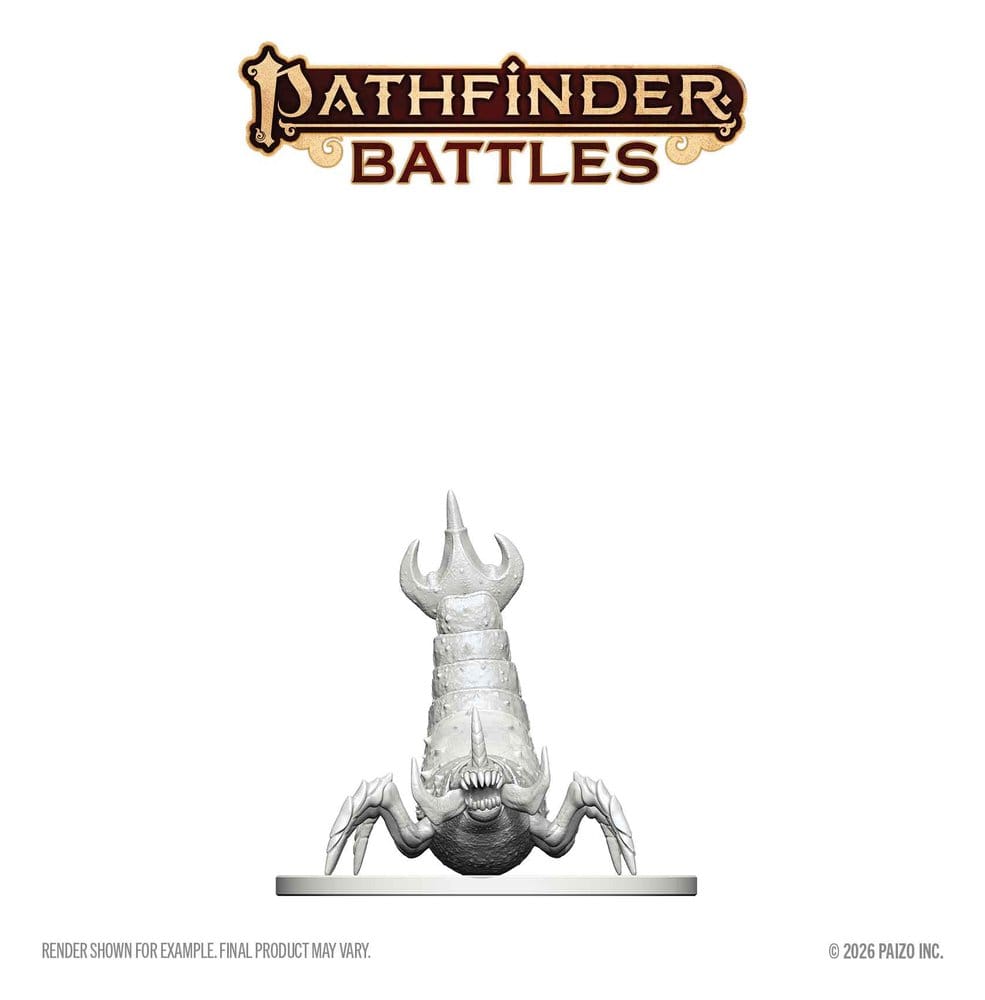 Pathfinder Battles Deep Cuts Unpainted Miniature Ankhrav 13 cm 0634482908761