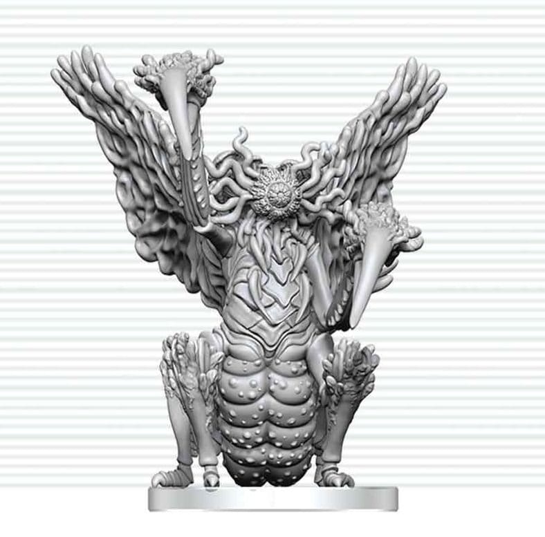 Dungeons & Dragons Nolzur's Marvelous Miniatures Unpainted Miniature Mi-Go 14 cm 0634482908785