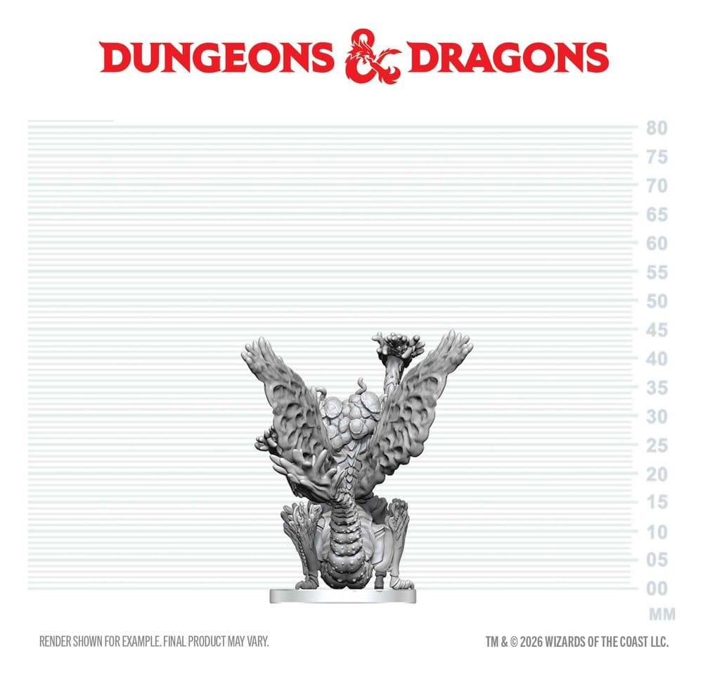 Dungeons & Dragons Nolzur's Marvelous Miniatures Unpainted Miniature Mi-Go 14 cm 0634482908785