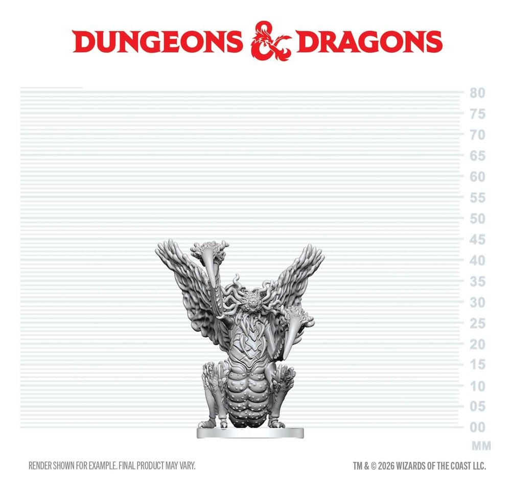 Dungeons & Dragons Nolzur's Marvelous Miniatures Unpainted Miniature Mi-Go 14 cm 0634482908785