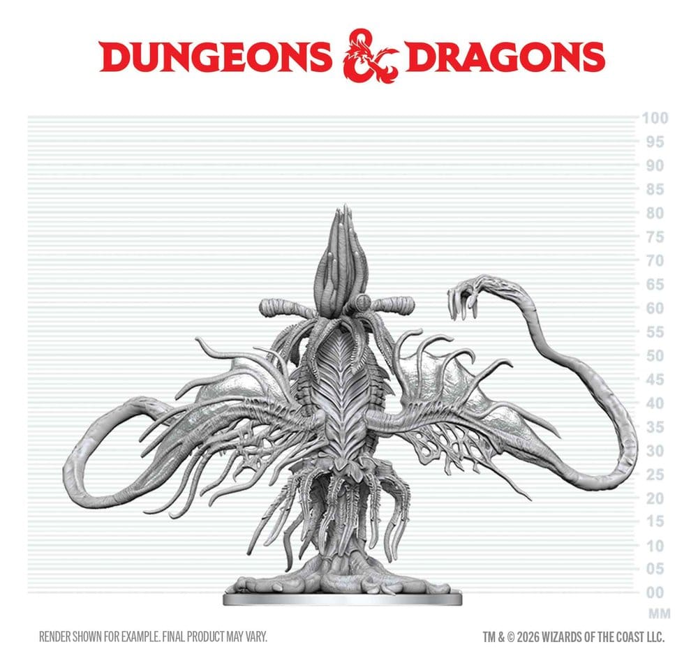 Dungeons & Dragons Nolzur's Marvelous Miniatures Unpainted Miniature Elder Thing 20 cm 0634482908792