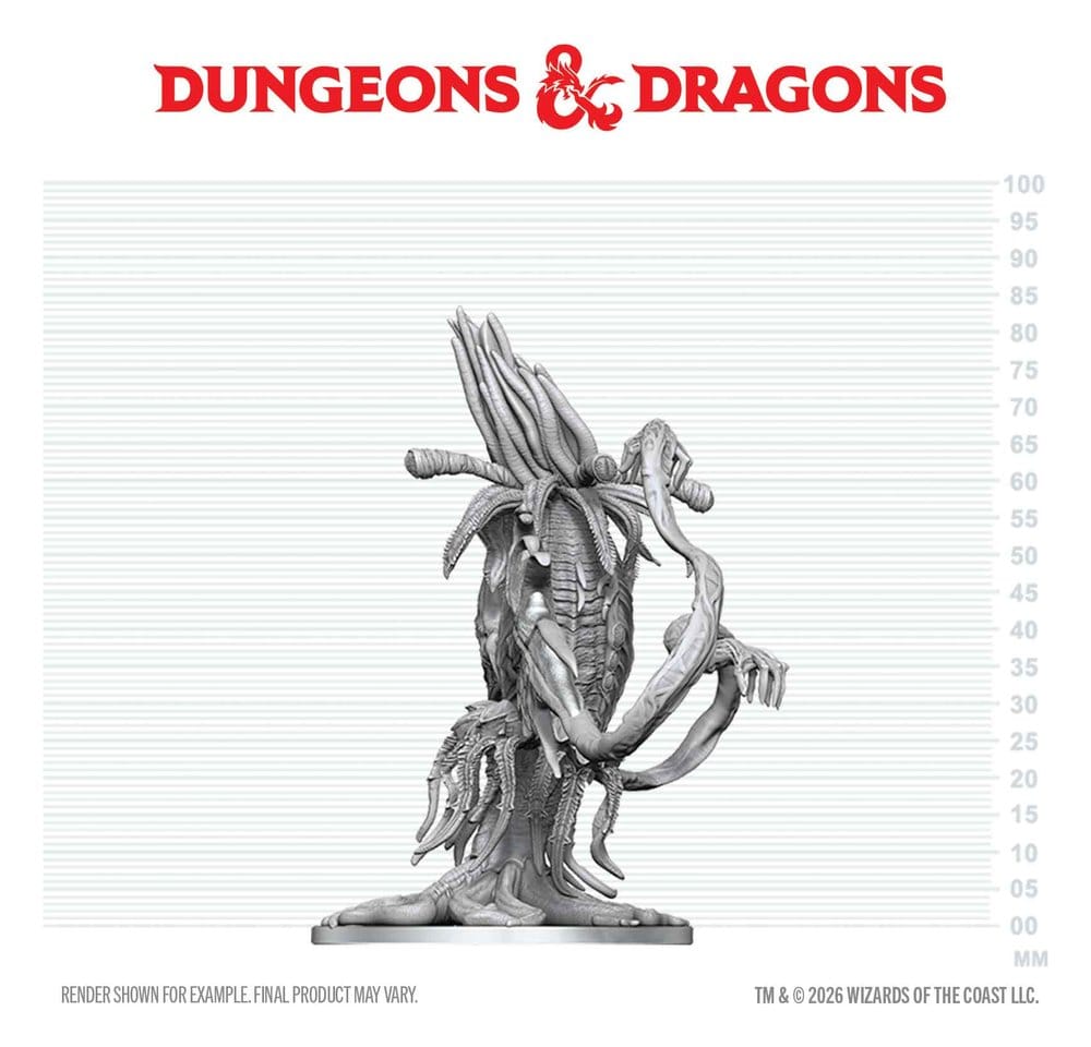 Dungeons & Dragons Nolzur's Marvelous Miniatures Unpainted Miniature Elder Thing 20 cm 0634482908792