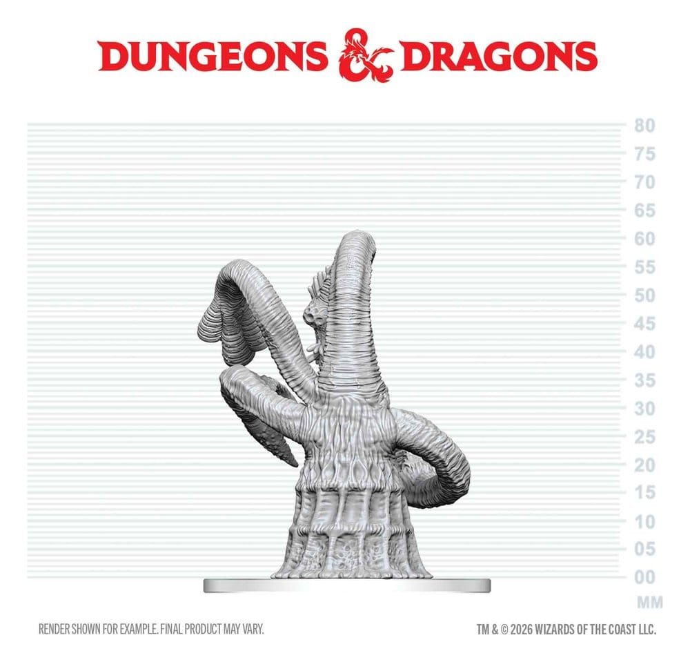 Dungeons & Dragons Nolzur's Marvelous Miniatures Unpainted Miniature Yithian 14 cm 0634482908815