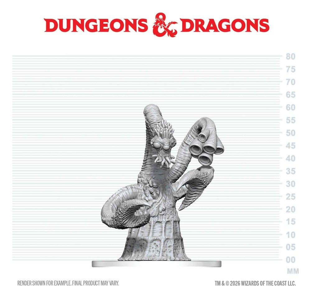 Dungeons & Dragons Nolzur's Marvelous Miniatures Unpainted Miniature Yithian 14 cm 0634482908815