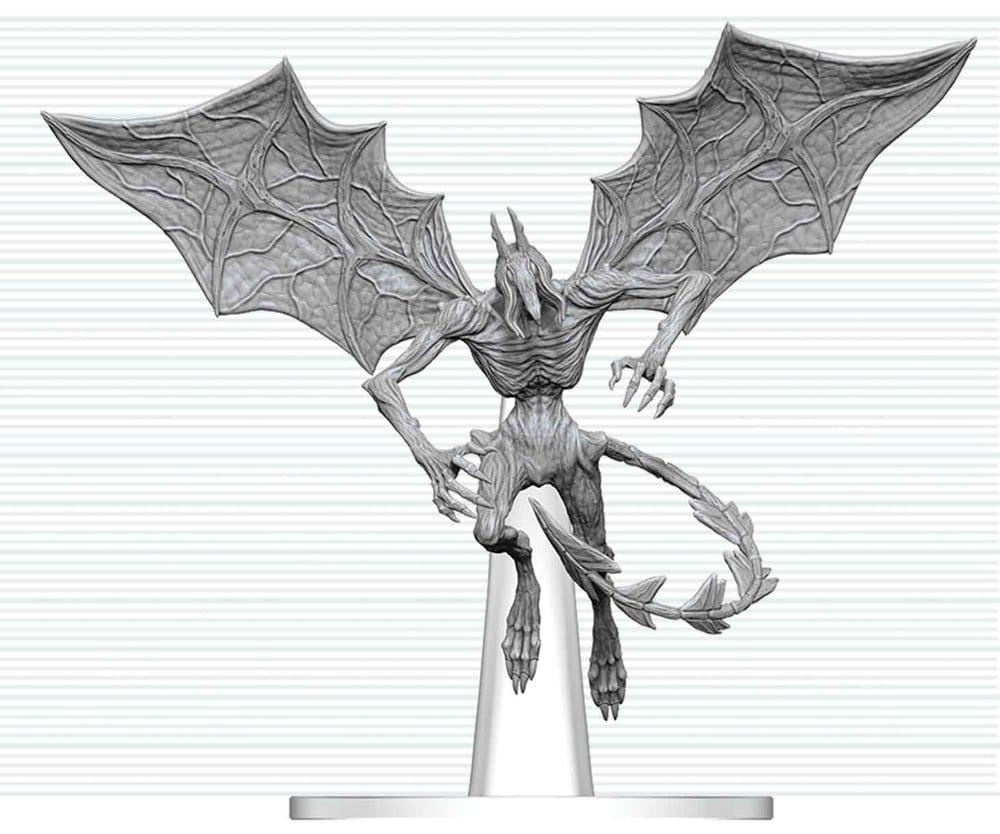 Dungeons & Dragons Nolzur's Marvelous Miniatures Unpainted Miniature Nightgaunt 17 cm 0634482908822