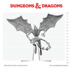 Dungeons & Dragons Nolzur's Marvelous Miniatures Unpainted Miniature Nightgaunt 17 cm 0634482908822