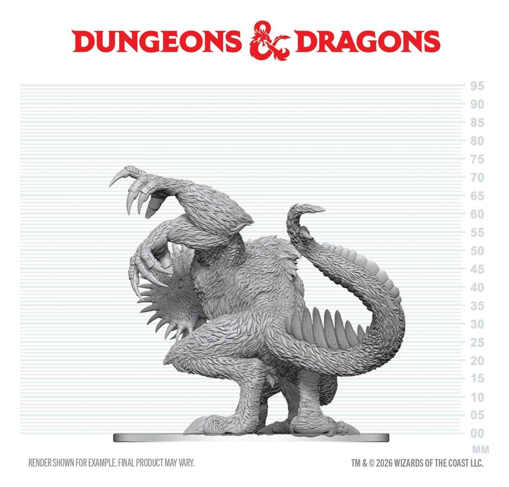 Dungeons & Dragons Nolzur's Marvelous Miniatures Unpainted Miniature Gug 20 cm 0634482908839
