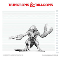 D&D Nolzur's Marvelous Miniatures Mini Figure Chuul 6 cm 0634482909003