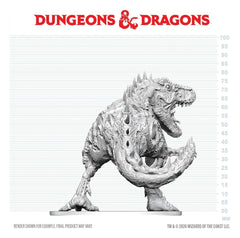 Dungeons & Dragons Nolzur's Marvelous Miniatures Unpainted Miniature Tyrannosaurus Zombie 20 cm 0634482909096