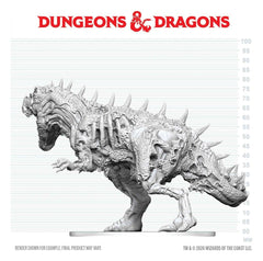 Dungeons & Dragons Nolzur's Marvelous Miniatures Unpainted Miniature Tyrannosaurus Zombie 20 cm 0634482909096