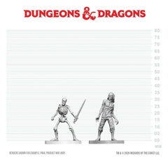 Dungeons & Dragons Nolzur's Marvelous Miniatures Unpainted Miniature Zombie & Skeleton 14 cm 0634482909133