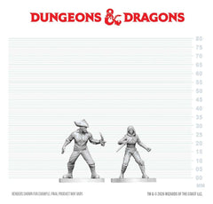 Dungeons & Dragons Nolzur's Marvelous Miniatures Unpainted Miniature Bandit & Pirate 14 cm 0634482909140