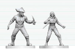 Dungeons & Dragons Nolzur's Marvelous Miniatures Unpainted Miniature Bandit & Pirate 14 cm 0634482909140
