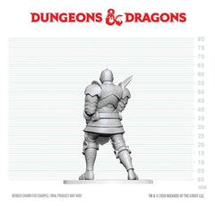 Dungeons & Dragons Nolzur's Marvelous Miniatures Unpainted Miniature Red Knight Guardian Golem 14 cm 0634482909201