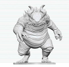 Dungeons & Dragons Nolzur's Marvelous Miniatures Unpainted Miniature Hezrou 17 cm 0634482909225