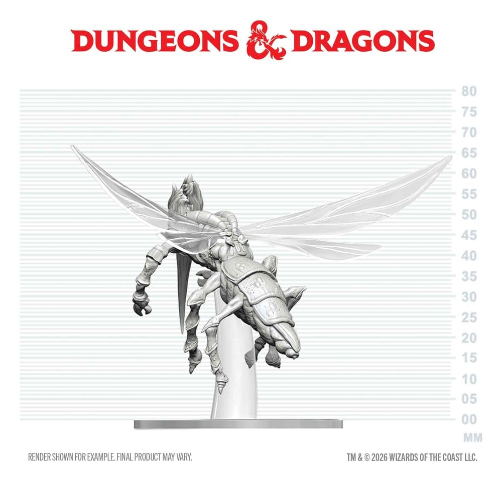 Dungeons & Dragons Nolzur's Marvelous Miniatures Unpainted Miniature Chasme 17 cm 0634482909249