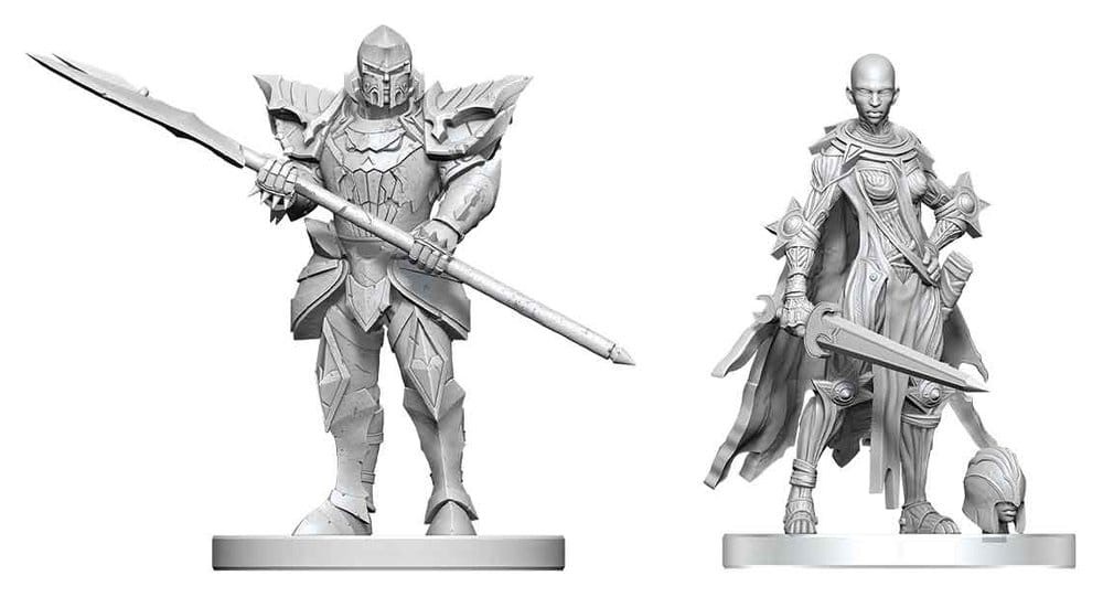 Pathfinder Battles Deep Cuts Unpainted Miniature Nail & Rack Hellknights 14 cm 0634482909270