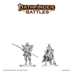 Pathfinder Battles Deep Cuts Unpainted Miniature Nail & Rack Hellknights 14 cm 0634482909270