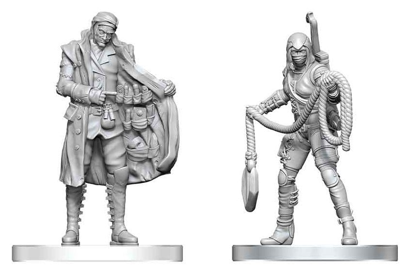 Pathfinder Battles Deep Cuts Unpainted Miniature Burglar & Fence 14 cm 0634482909294