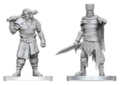 Pathfinder Battles Deep Cuts Unpainted Miniature Ruffian & Gang Leader 14 cm 0634482909317