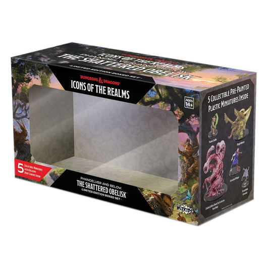 D&D Icons of the Realms: Phandelver and Below Prepainted Miniature The Shattered Obelisk - Limited Edition Boxed Set (Set #29) 0634482930755