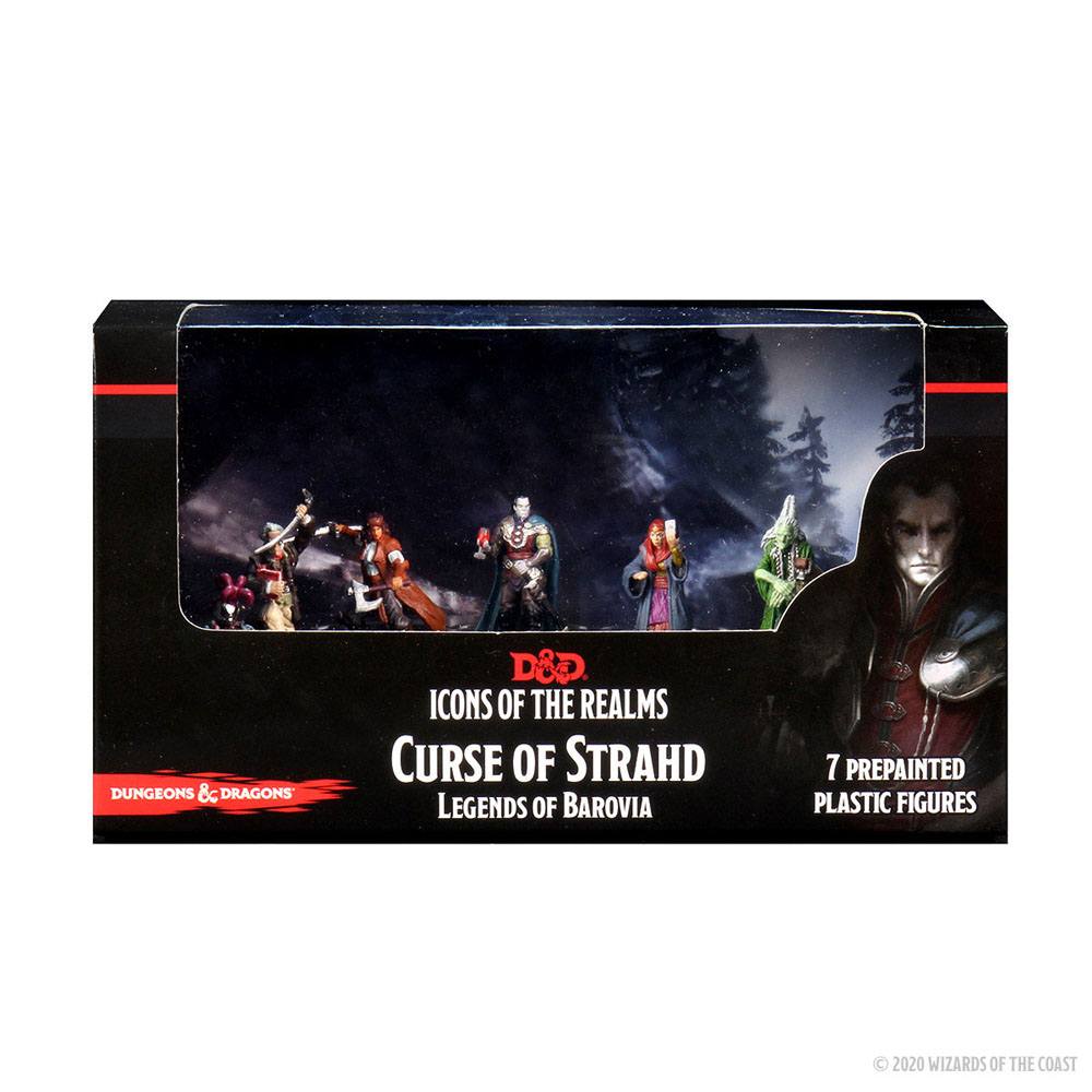 D&D Icons of the Realms: Curse of Strahd pre-painted Miniatures Legends of Barovia Premium Box Set 0634482960264