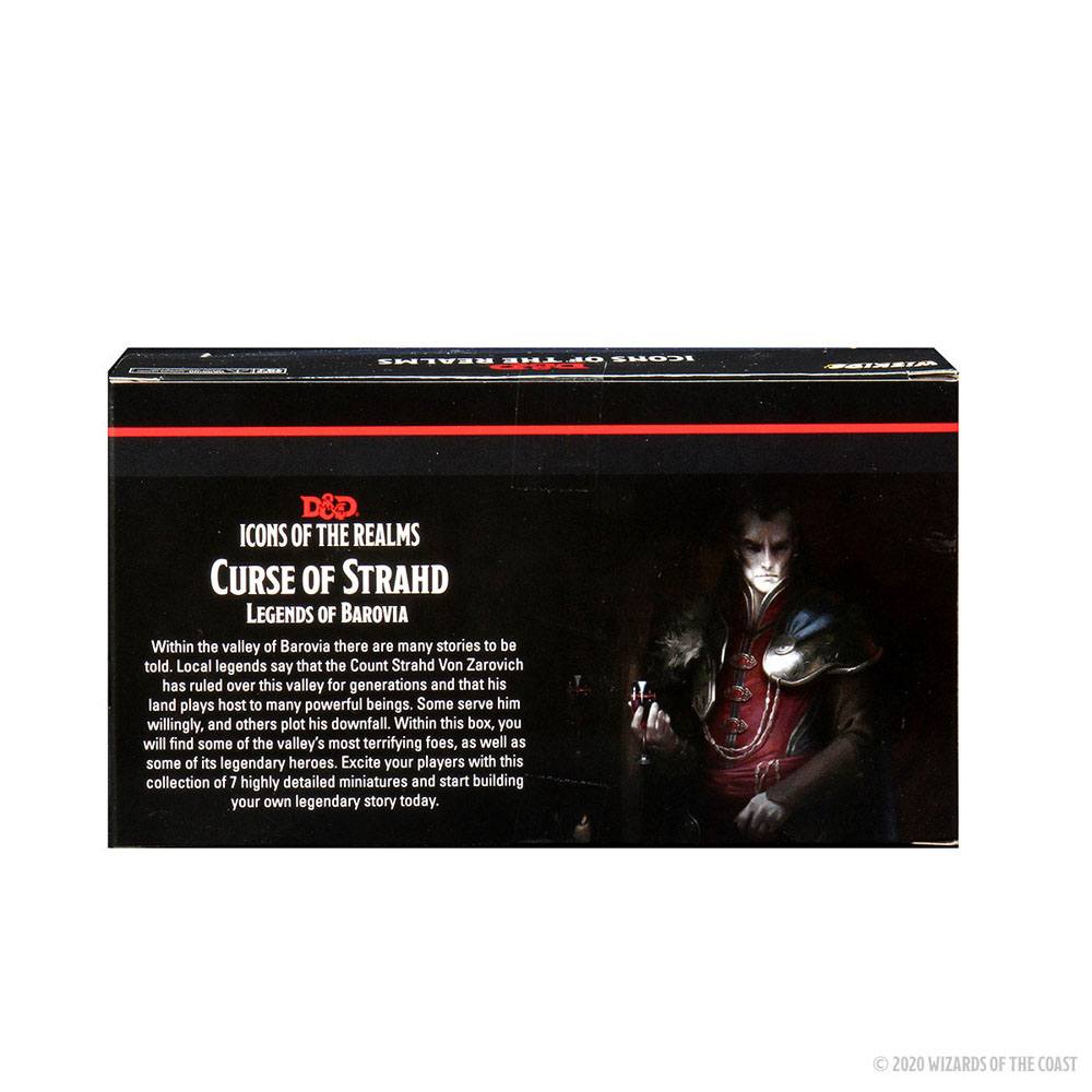 D&D Icons of the Realms: Curse of Strahd pre-painted Miniatures Legends of Barovia Premium Box Set 0634482960264