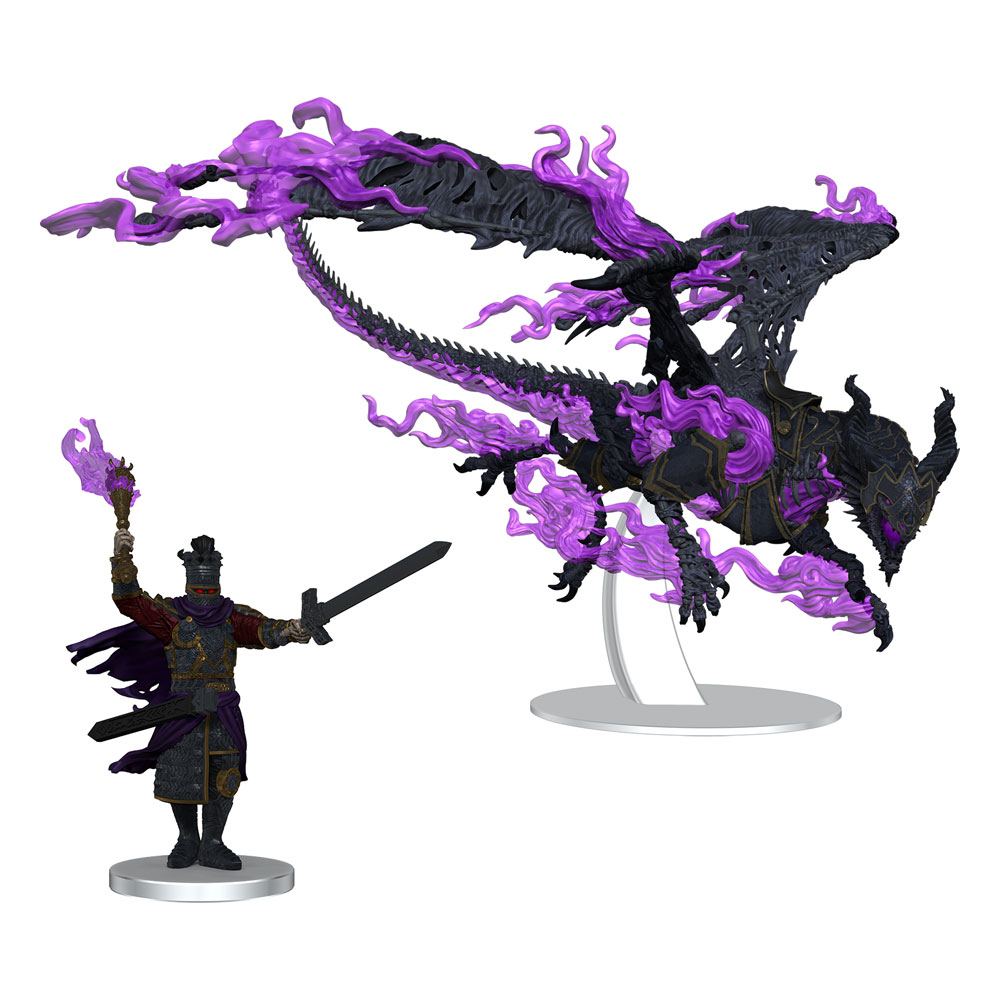 D&D Icons of the Realms Dragonlance pre-painted Miniatures Lord Soth on Greater Death Dragon (Set 25) 0634482962244