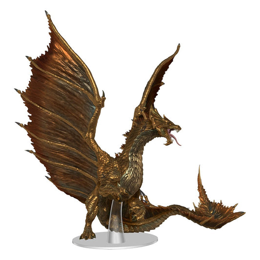 D&D Icons of the Realms Statue Adult Brass Dragon 30 cm 0634482962282