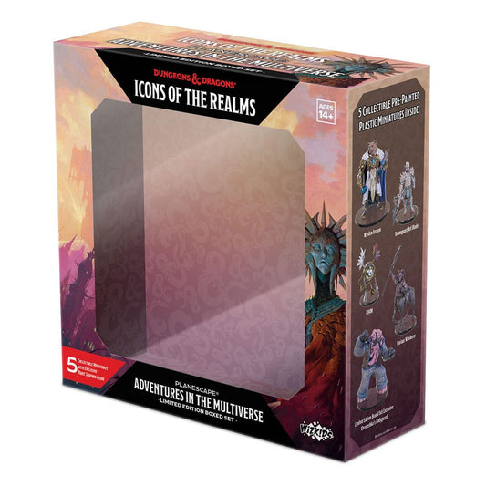 D&D Icons of the Realms: Planescape Prepainted Miniature Adventures in the Multiverse - Limited Edition Boxed Set 0634482962756