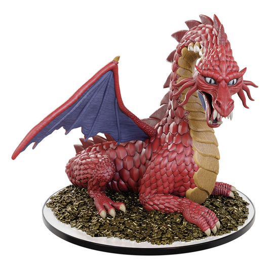 D&D Icons of the Realms pre-painted Miniatures 50th Anniversary - Classic Red Dragon (Set #31) 0634482962985