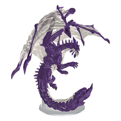 D&D Icons of the Realms Boxed prepainted Miniatures Adult Amethyst Dragon 38 cm 0634482963197