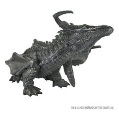 D&D Replicas of the Realms Life-Size Foam Figure Black Dragon Wyrmling 46 cm 0634482963449