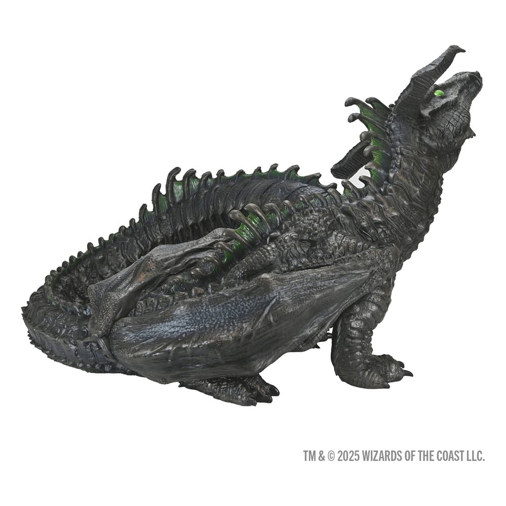 D&D Replicas of the Realms Life-Size Foam Figure Black Dragon Wyrmling 46 cm 0634482963449