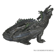 D&D Replicas of the Realms Life-Size Foam Figure Black Dragon Wyrmling 46 cm 0634482963449