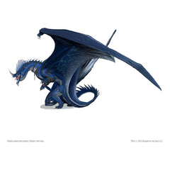 D&D Icons of the Realms Boxed prepainted Miniatures Ancient Blue Dragon 20 cm 0634482963821