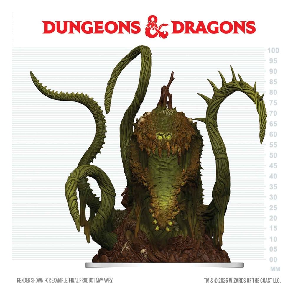 D&D Icons of the Realms Mini Figure Spore of Moander Boxed Miniature 15 cm 0634482964057