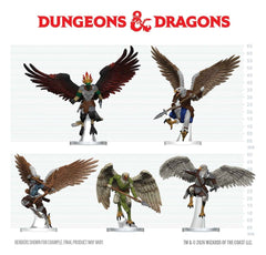 D&D Icons of the Realms Minifiguren Aarakocra-Schwarm 20 cmD&D Icons of the Realms Mini Figures Aarakocra Flock 20 cmD&D Icons of the Realms figurines mini Aarakocra Flock 20 cmD&D Icons of the Realms Figuras Mini Aarakocra Flock 20 cm 0634482964149