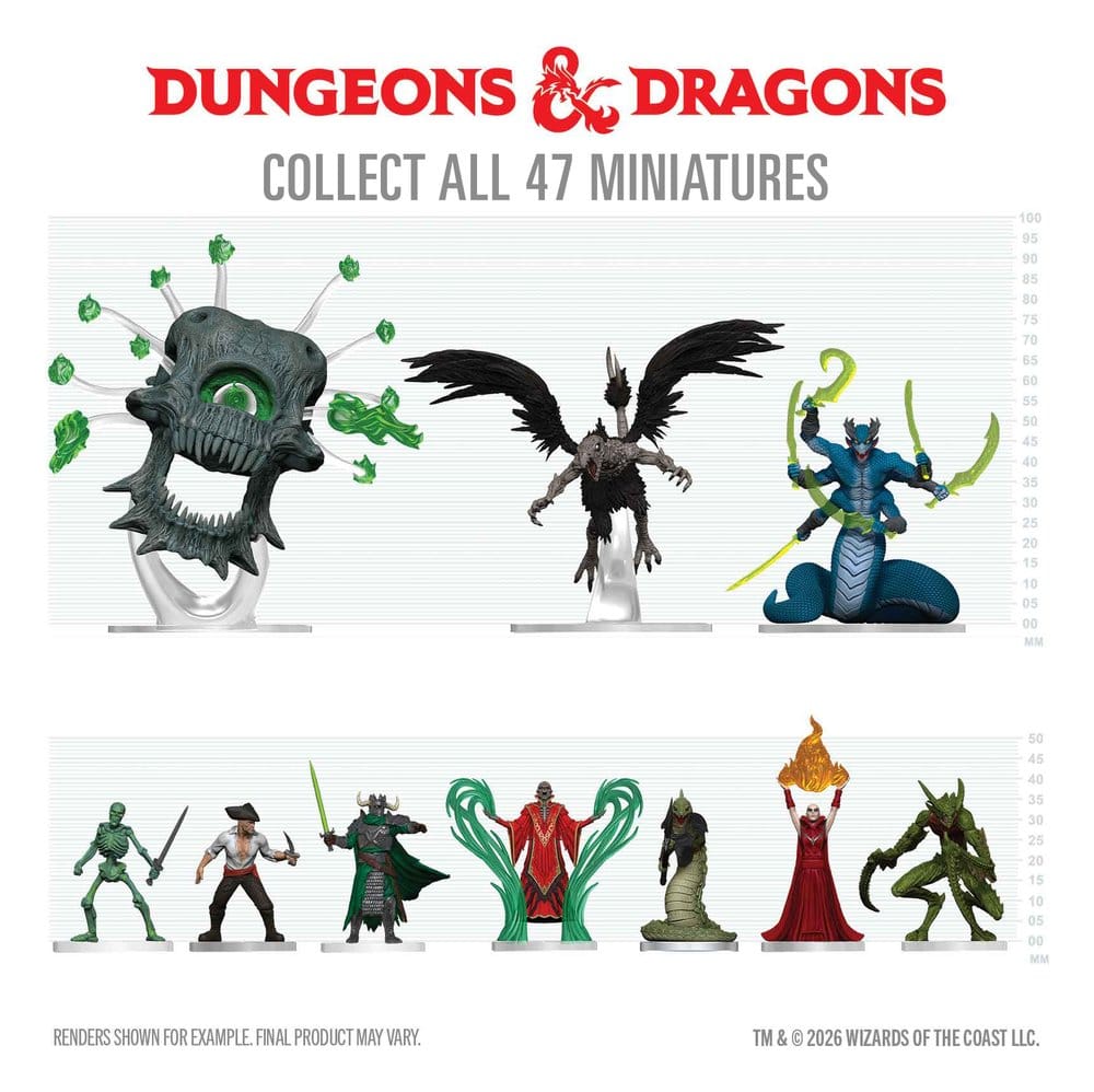 D&D Icons of the Realms: Arcana Unleashed: Deadfall Booster Brick (10) 0634482964170