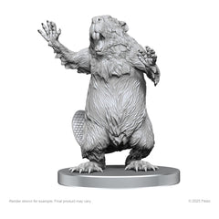 Pathfinder Deep Cuts Unpainted Miniatures Boggard Scout & Castoroides 0634482975879