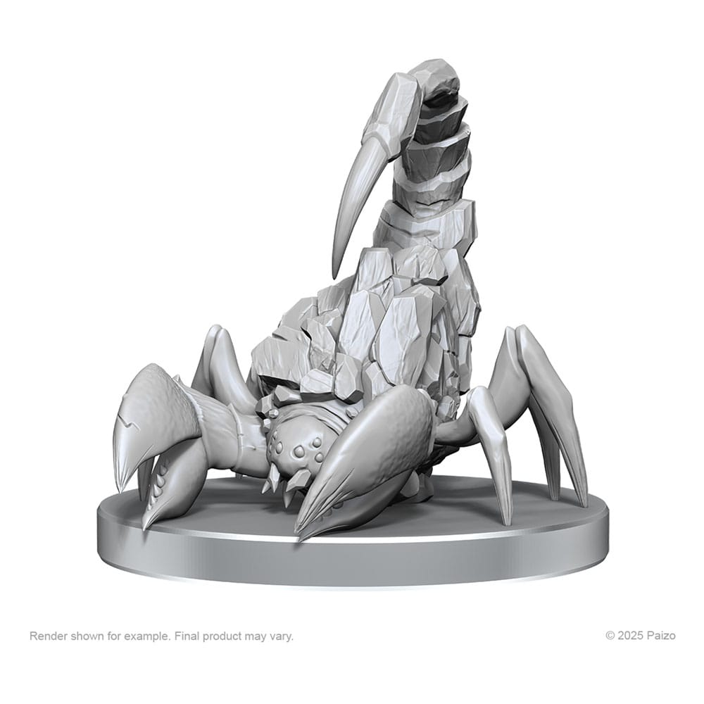 Pathfinder Deep Cuts Unpainted Miniatures Cave Scorpion & Hunting Spider 0634482975886