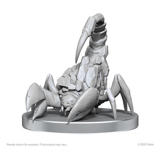 Pathfinder Deep Cuts Unpainted Miniatures Cave Scorpion & Hunting Spider 0634482975886