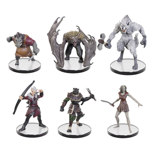 Pathfinder Battles pre-painted Miniatures 6-Pack Forest Stalkers Boxed Set 0634482975893