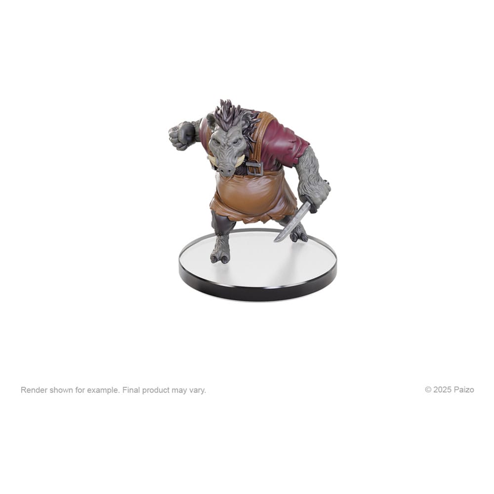 Pathfinder Battles pre-painted Miniatures 6-Pack Forest Stalkers Boxed Set 0634482975893
